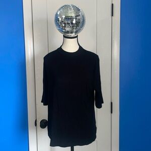 A New Day Black Blouse Classic Top